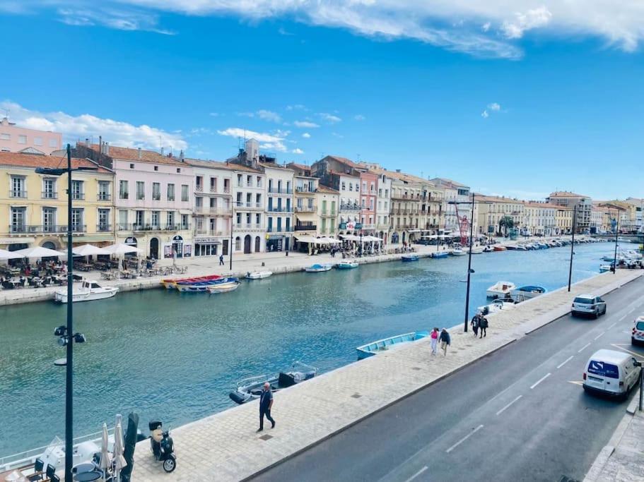 "Royal" Magnifique appartement avec vue sur le Cadre Royal Sète Extérieur photo