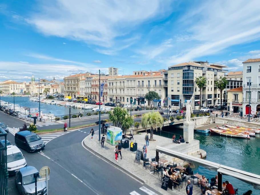 "Royal" Magnifique appartement avec vue sur le Cadre Royal Sète Extérieur photo